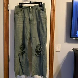 Vervet green jeans size 30